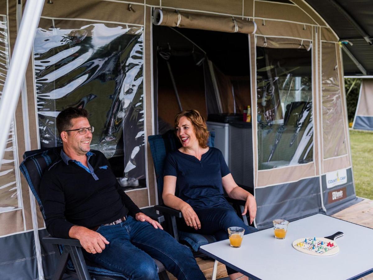 Nice Tent Lodge On A Campsite, Bordering The Forest, Luxembourg At 27 Km Medernach Eksteriør billede